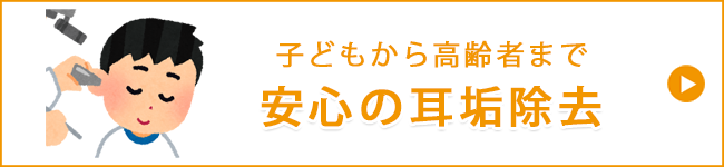 安心の耳垢除去